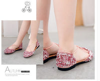 Flash girl princess shoes and sandals in summer