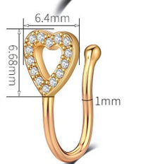 Non-perforated U Nose Clip