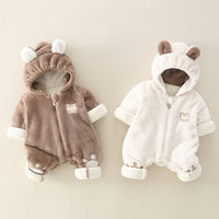 Newborn Thick Fleece Winter Sweater Long Sleeves