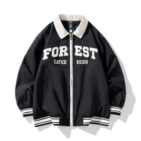 High-end Lapel Baseball Uniform Men's Casual Jacket