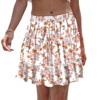 Women's Fashion Stitching Floral Skirt