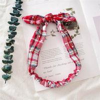 Christmas headband ladies elastic rabbit ears headband