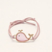 Hair accessories leather case small rubber band