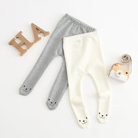 Children's Bear S Miley Face Leggings