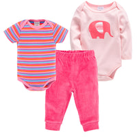 Children's Romper Combination Fashion Three-Piece Set
