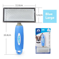 Fashion Comfortable Plastic Handle Pet Needle Comb