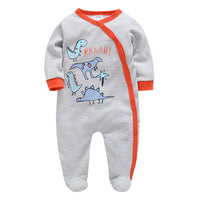 Spring and Autumn Thin Long Sleeve Baby One-piece