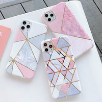 Geometric mosaic phone case