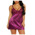 Lace Perspective Temptation Suspender Nightdress