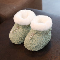 Baby Cotton Shoes Fleece-lined Thick Soft Soled Warm