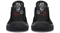 Fashion Printed Couple High Top Canvas Shoes