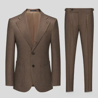 Italian Naples Men's Business Formal Casual Suit