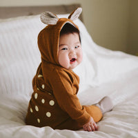 Cute sika deer jumpsuit
