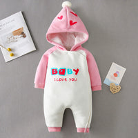 Cute Baby Knitted Cotton One-piece Crawling Suit