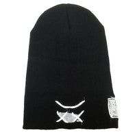 Embroidered knitted hat