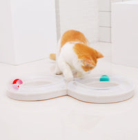 Cat toy turntable funny cat set