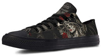 Fashion Printed Couple High Top Canvas Shoes