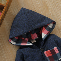 Girls' Plaid Fashion Personalized Set