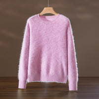 Womens Loose Warm Soft And Fluffy AutumnWinter Fleece Top