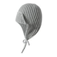 Casual And Sweet Cute Earflaps Warm Knitted Hat