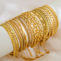 Stainless Steel Chain Bracelet High-end Womens Jewelry