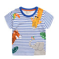 Boys Half Sleeve Printed Animal Short Sleeve