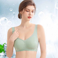 Simplicity Women's Ultra-thin Latex Mesh Sleep Bra