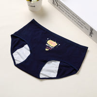 Anti-leakage High-waist Cotton Sanitary Briefs