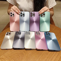 New Aurora CD Pattern Phone Case With A Simple Matte Finish