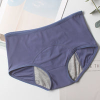 Women's Breathable Mid-high Waist Physiological Pants Leak-proof Sanitary Panties