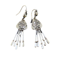 Popular Inlaid Pearl Tassel Earrings