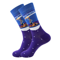 Geometric Fruit Women Socks Street Trend