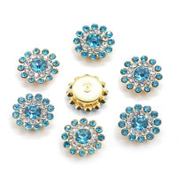 Crystal Rhinestone Buckle Rhinestone-encrusted Jewelry Glass Rhinestone Hand Sewing Drill Diy