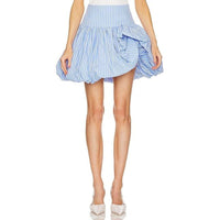 Womens European And American-style Striped Skirt