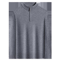 Men's Zipper Casual Bottoming Sweater