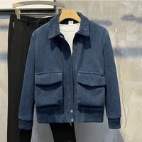 Corduroy Coat Men's Trendy Jacket Trendy Brand Fashion