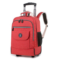 Ultra-light Back Pull Dual-purpose Trolley Backpack