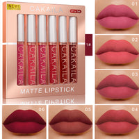 Matte Nonstick Lip Gloss Set Of 6