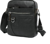 Shoulder Messenger Retro For Boys Cattle Leather Bag