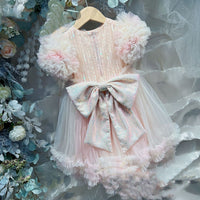 Girl Princess Foreign Style Dress Skirt Rainbow