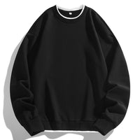 Men's Simple Casual Loose Round Neck Sweater