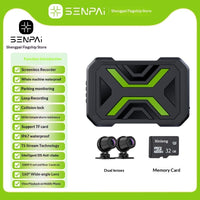HD Front-and-rear Dual-lens Motorcycle Dash Cam