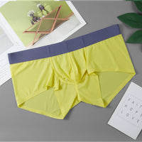 Men's Thread Ice Silk Seamless Quick-drying Boxers
