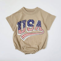 Newborn Summer Jumpsuit Printed Summer