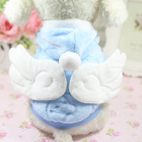 Angel wings ball ball flannel coat