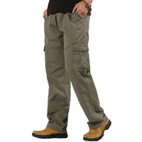 Men's casual plus size trousers big bag casual pants