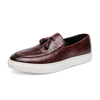 Men's Fashion British Retro Bean Shoes