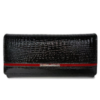 Leather wallet ladies