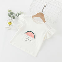 Girl's short sleeve T-shirt