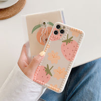 Compatible with Apple , Soft shell fruit phone case